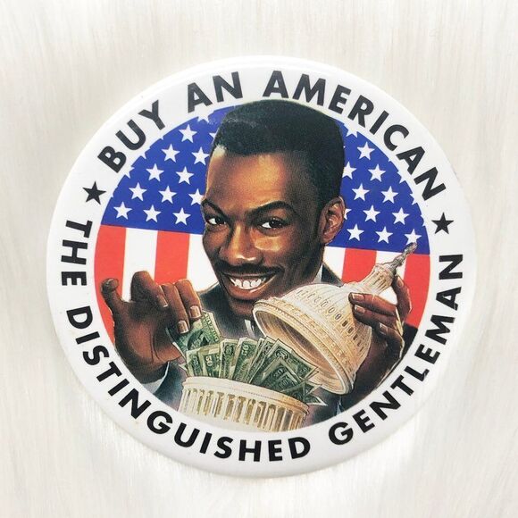 🔮 5/$25‎ Eddie Murphy The Distinguished Gentleman Pin - Picture 1 of 3